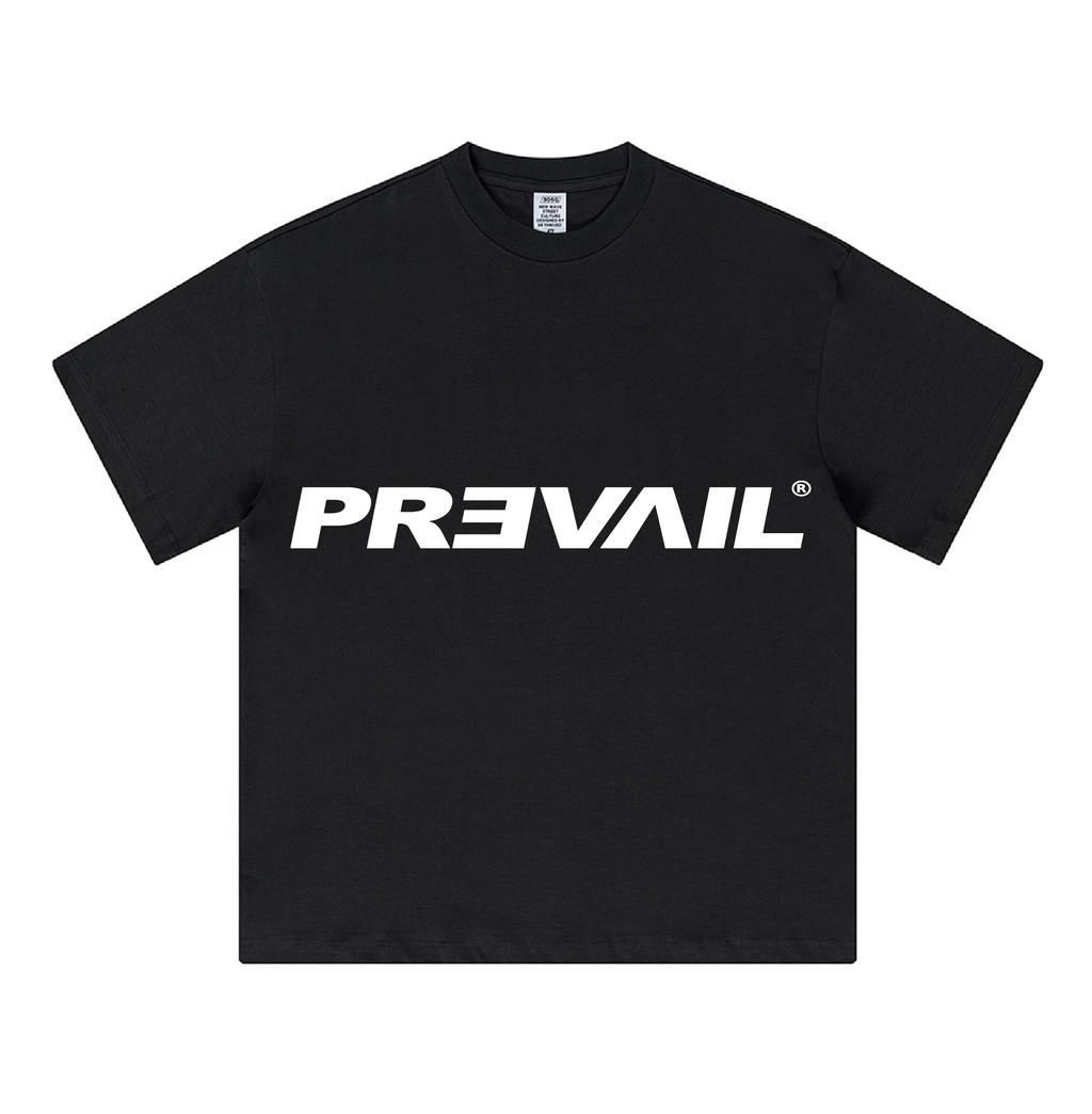 Prevail Against all odds  - Black tee