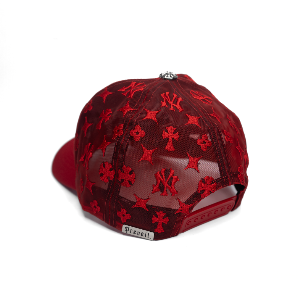 NY Chrome Red Monogram V2