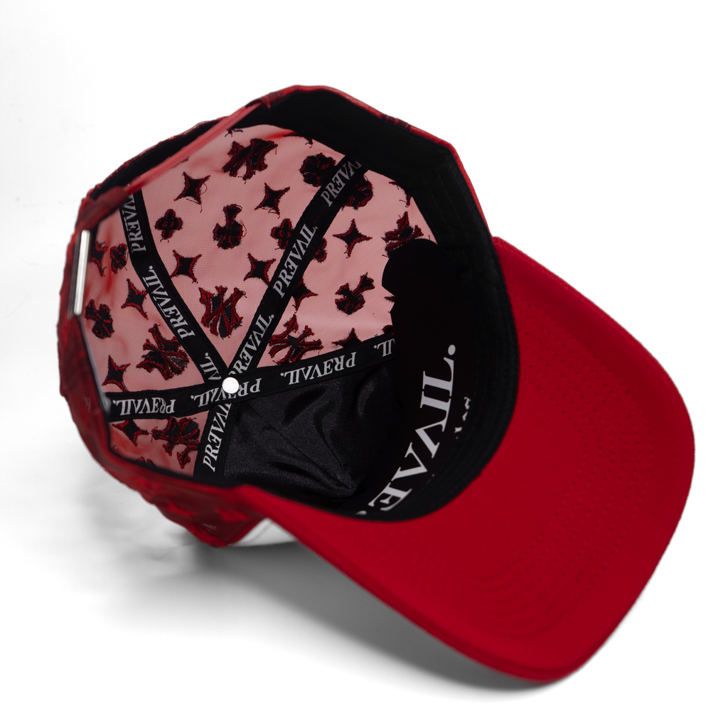 NY Chrome Red Monogram V2