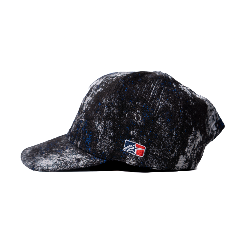 NY - Texture Wool Black Snapback