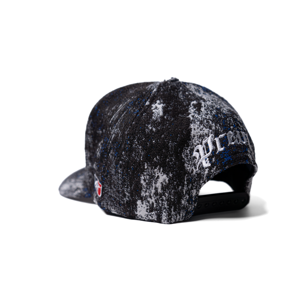 NY - Texture Wool Black Snapback