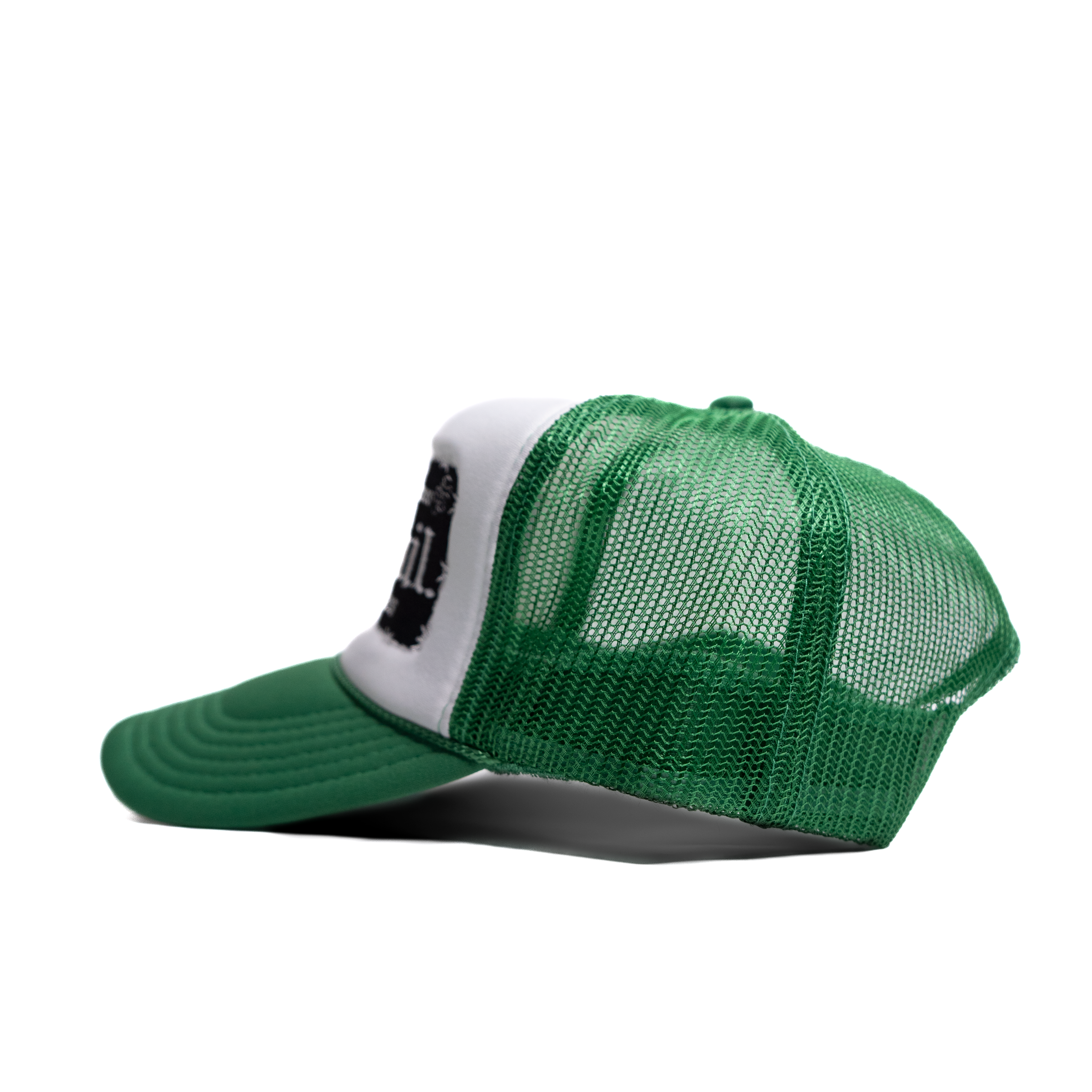 Through the flames - Green Trucker