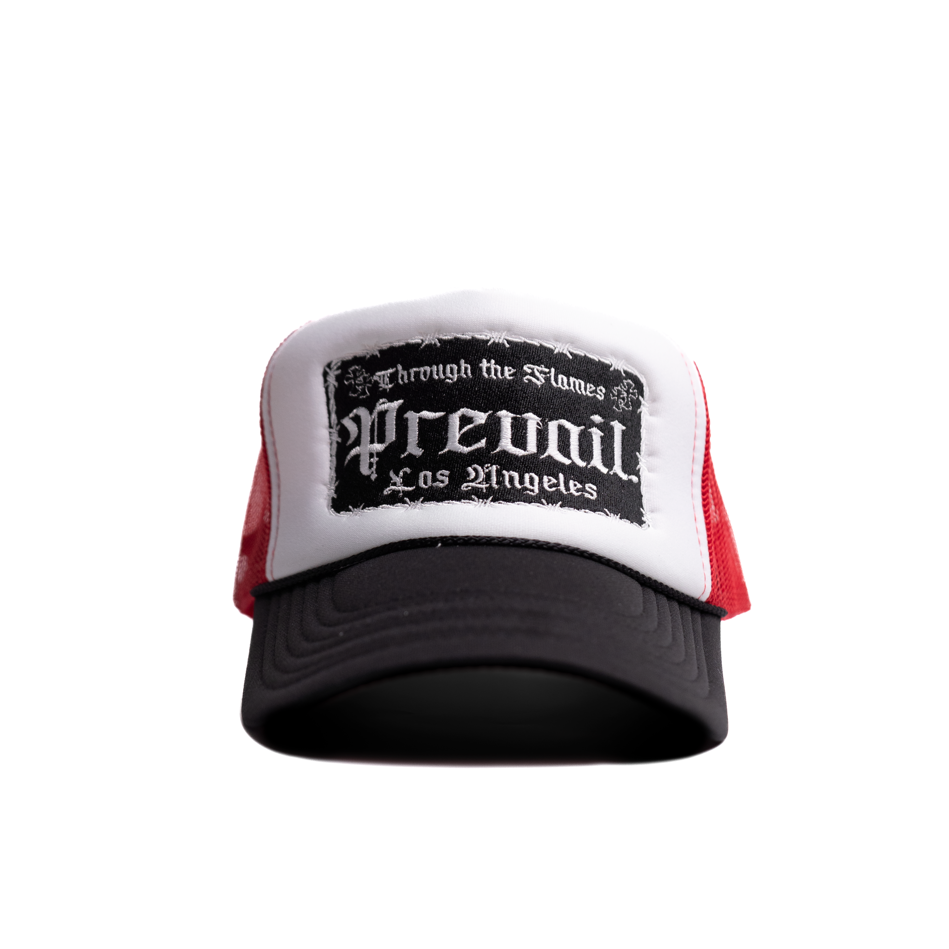 Through the flames - Red Trucker
