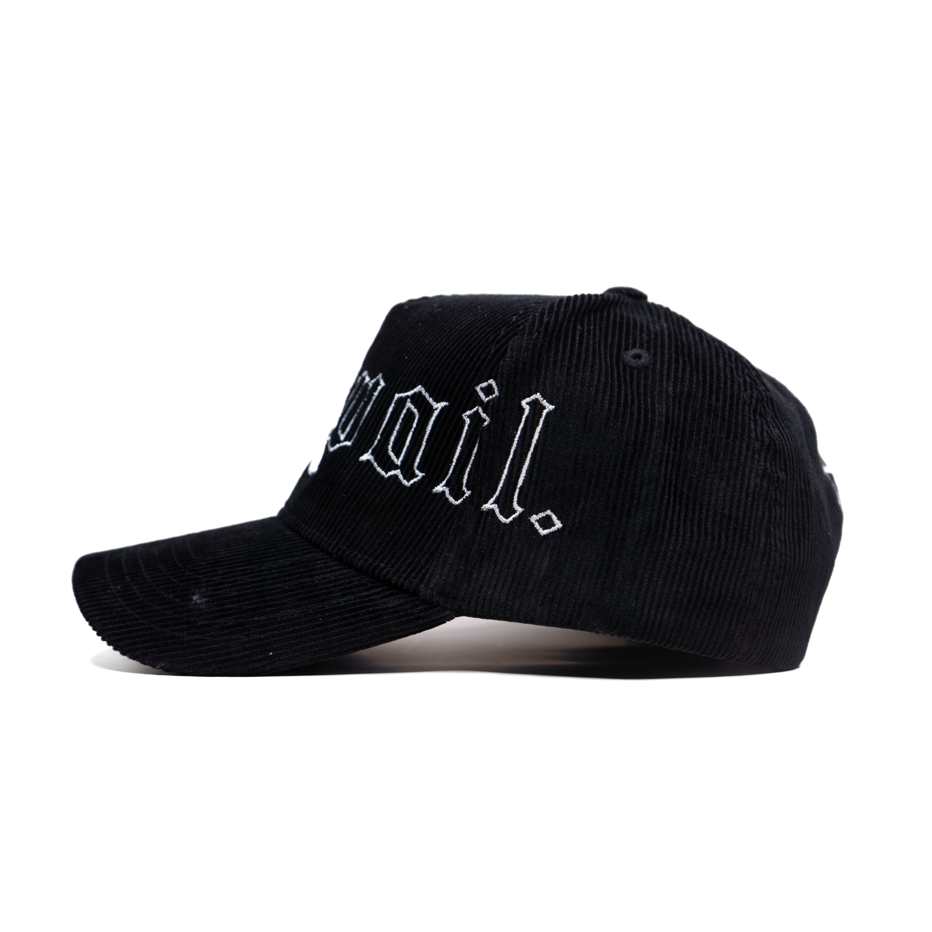 Reimagined LA - Black Corduroy Snapback