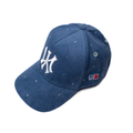 NY Crystal - Denim Blue Corduroy Snapback