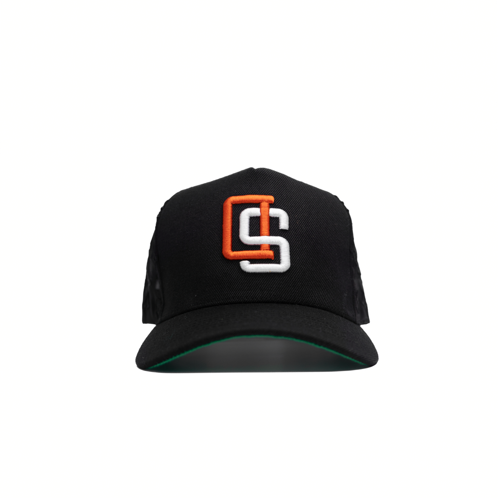 SD Monogram - Black Snapback