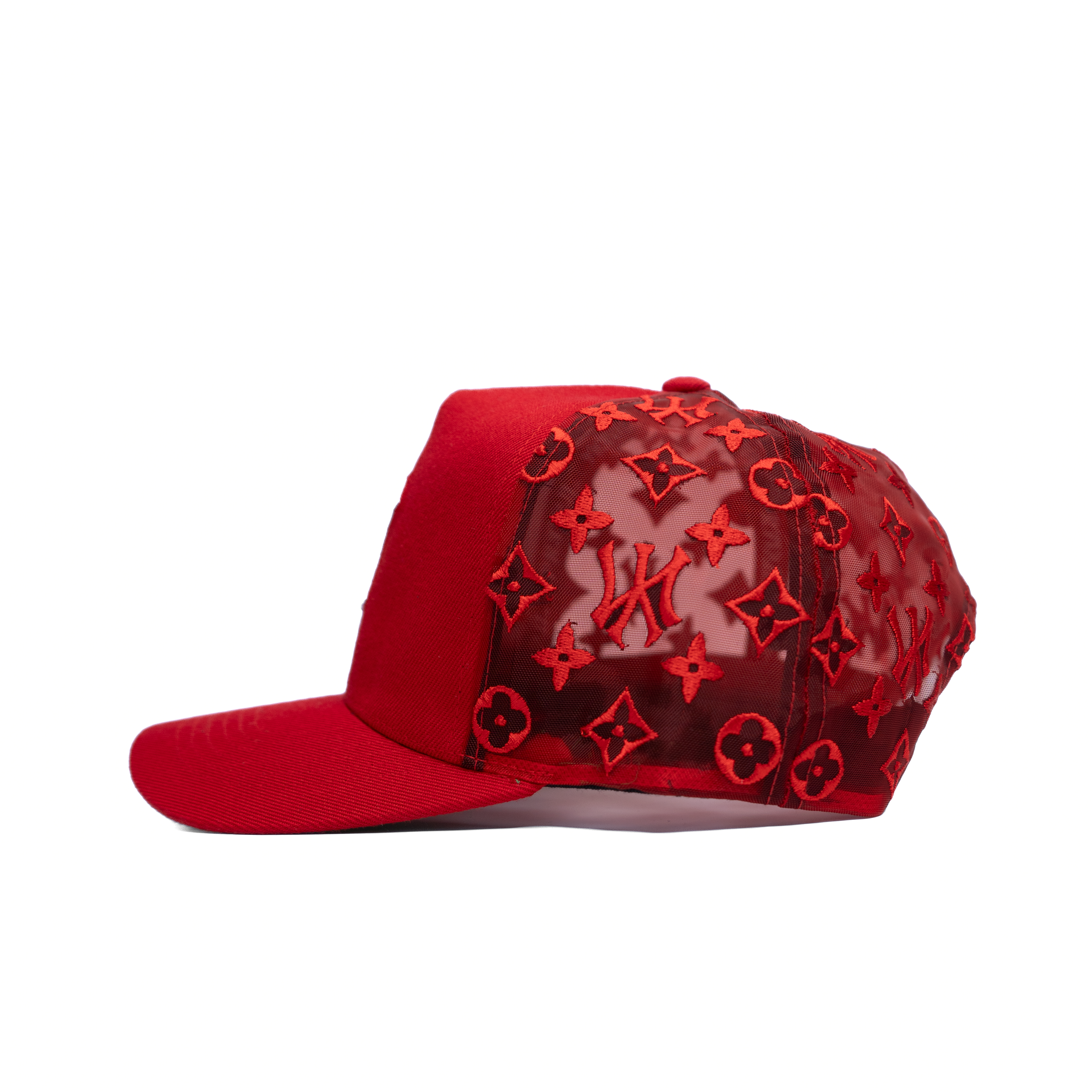 NY  - Red Monogram Snapback