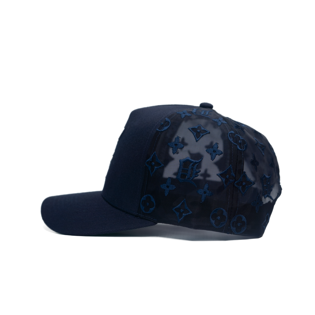 Detroit Monogram- Navy Snapback