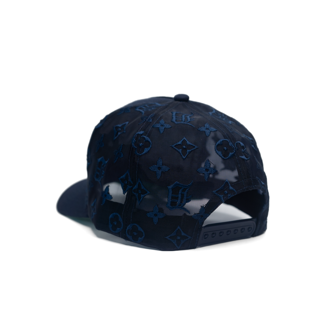 Detroit Monogram- Navy Snapback