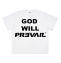 God will prevail - White T-shirt
