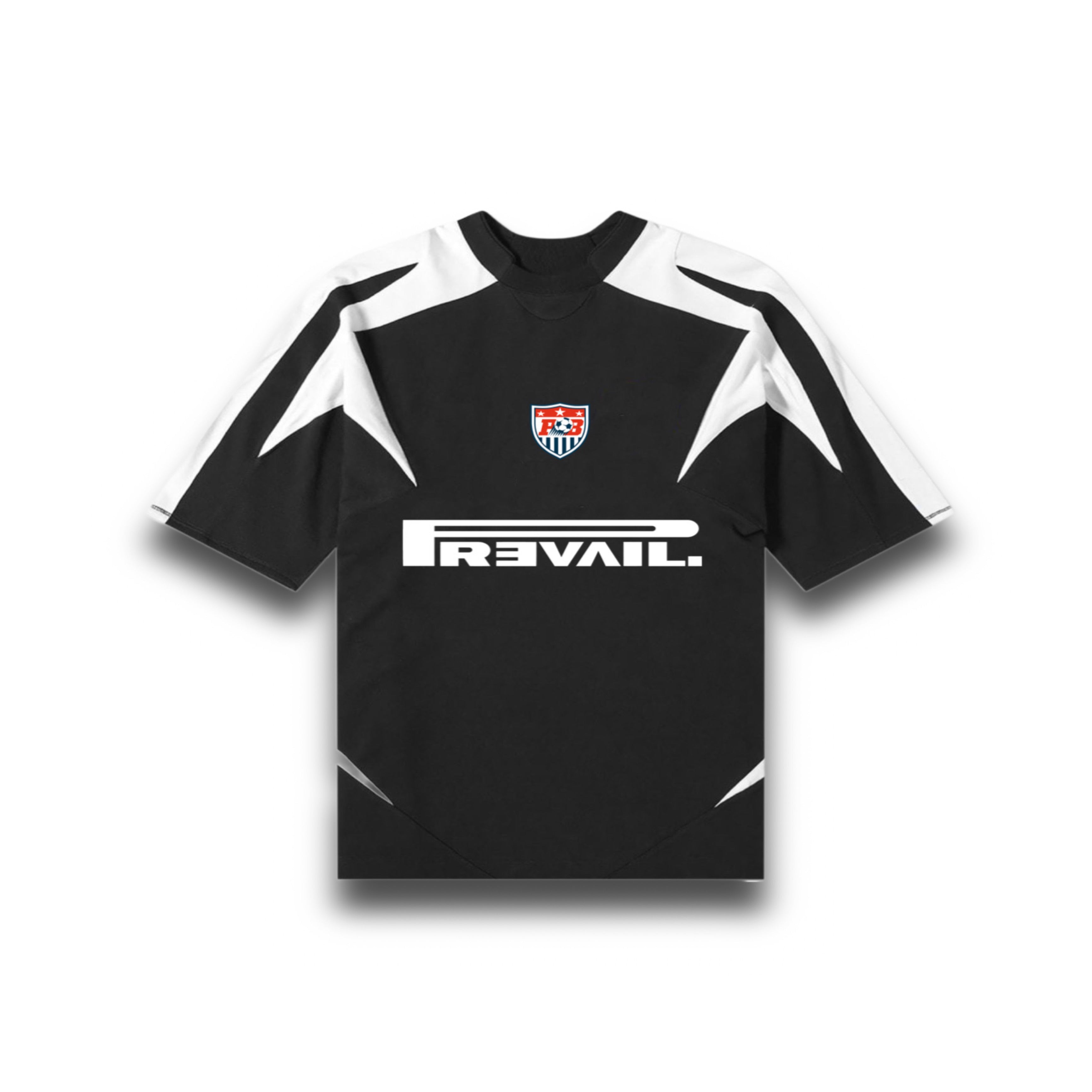 Prevail Soccer Jersey - Black