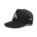 LA Monogram - Black Snapback