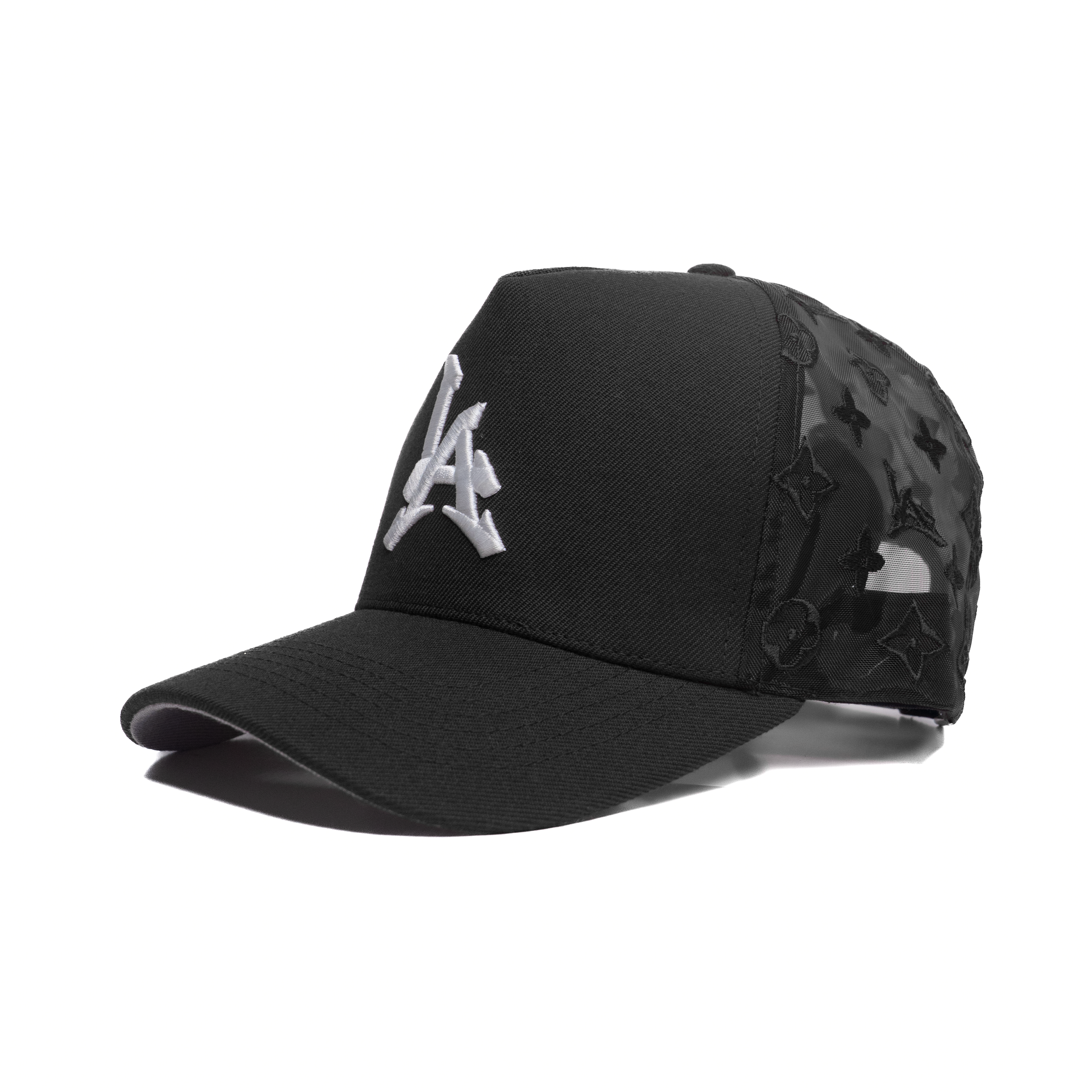LA Monogram - Black Snapback
