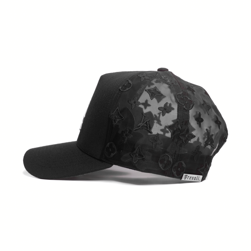 LA Monogram - Black Snapback