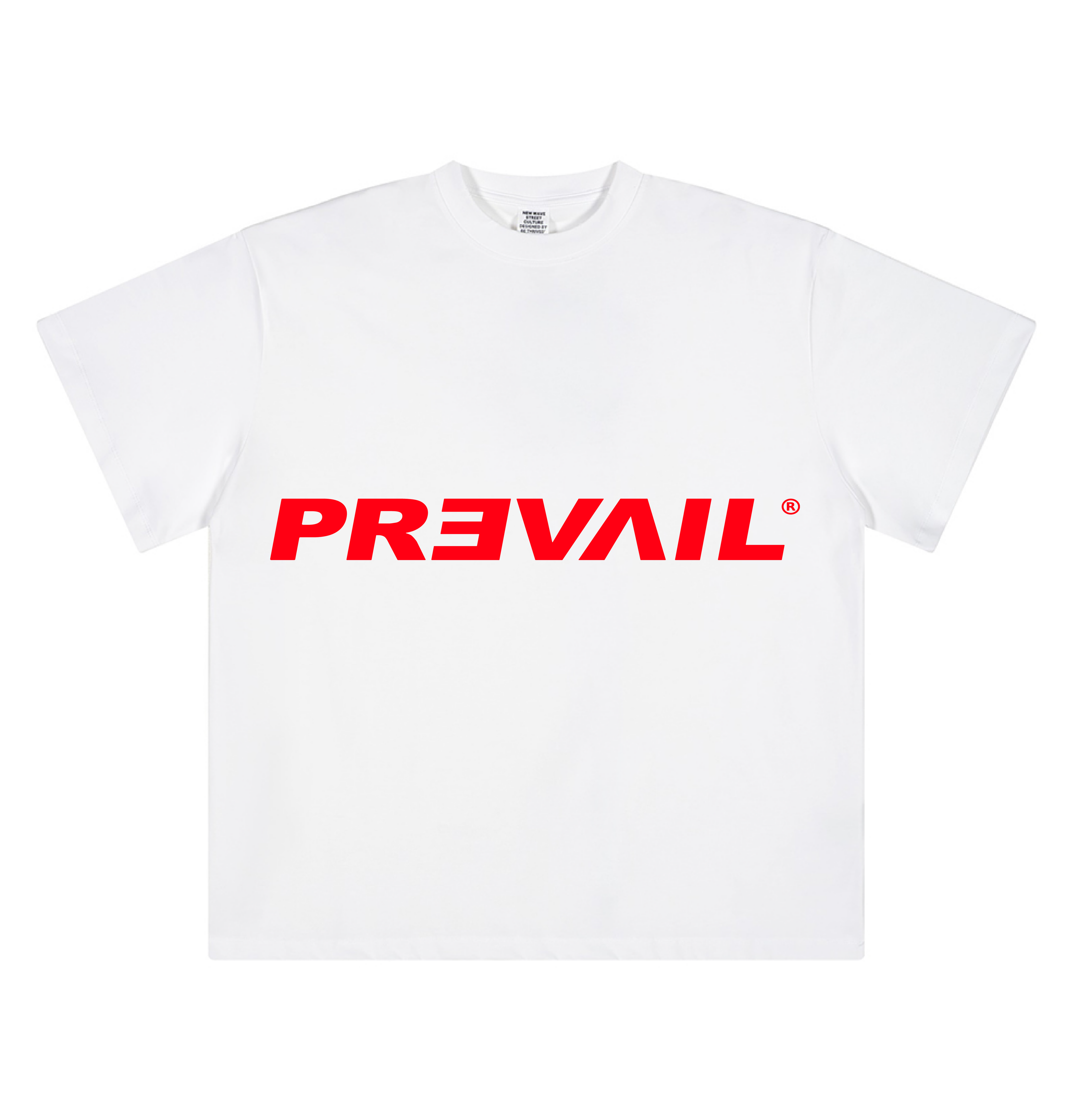 Trademark  - Red / White tee