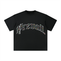 Prevail Rhinestone - Black T-Shirt