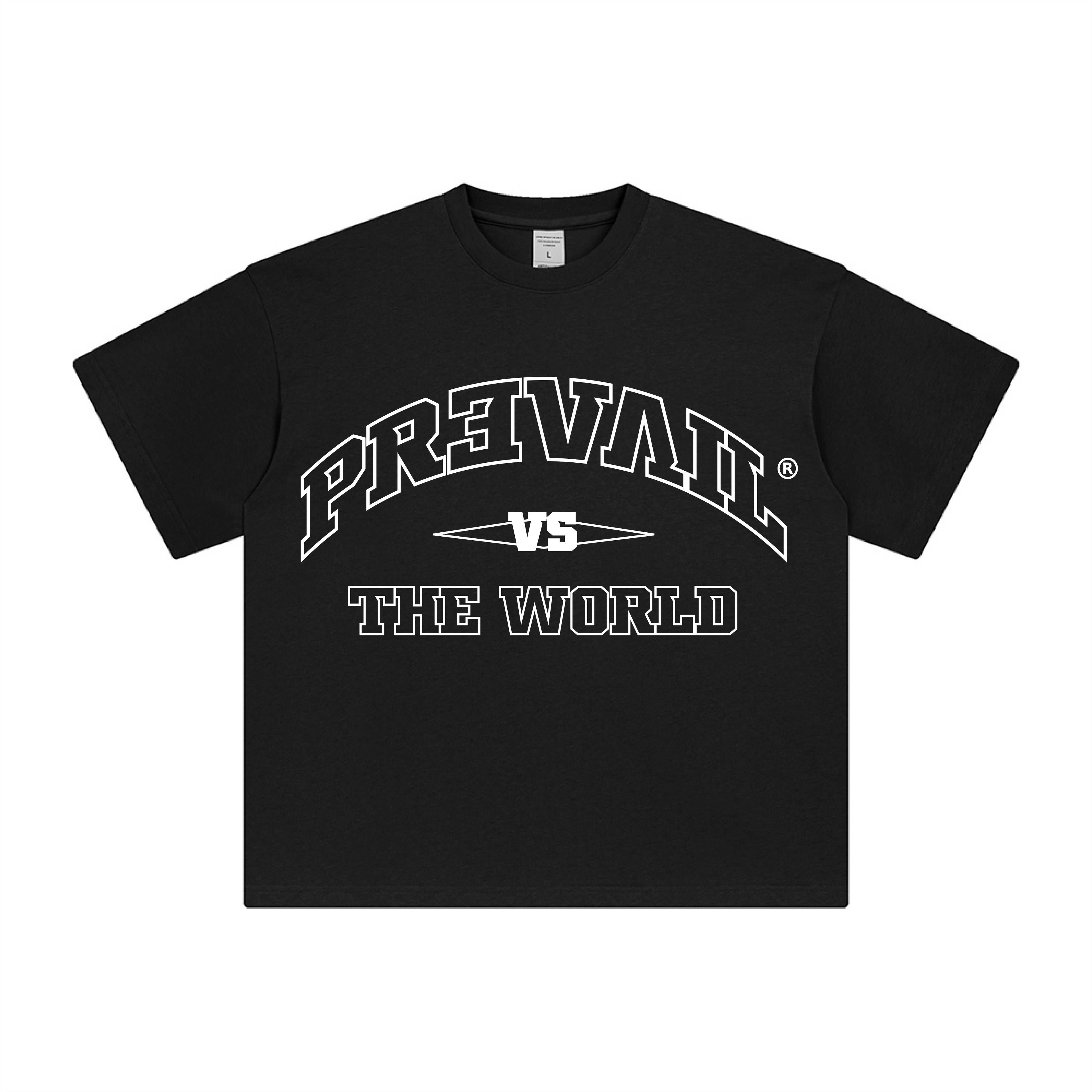 vs the world  - Black T-shirt
