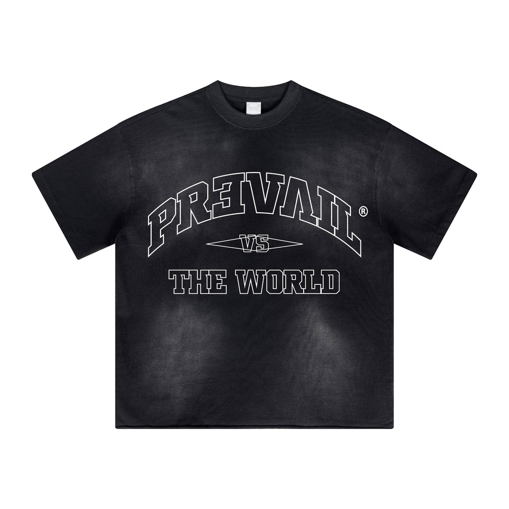 Prevail vs - Sun Fade Black Tee